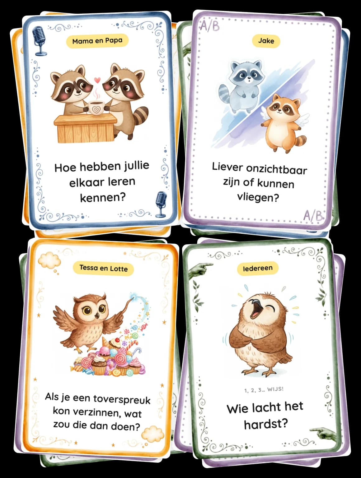Voorbeeld van een gespreksspel